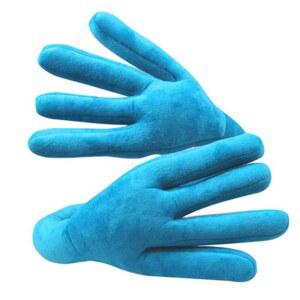 손모양 목쿠션 고정 편안한 손바닥 다기능 다용도 쿠션 기차 접히는 비행기 신기한 사무실