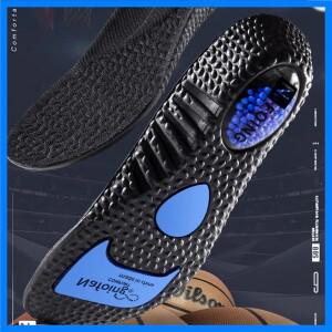 업그레이드된 스포츠 충격 흡수 안창 고탄력 러닝 운동화 패드 리바운드 탈취제 편안한 발 쿠션