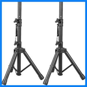 스피커 스탠드 삼각대 오디오 KTV 야외 선반, 금속 바닥 2X