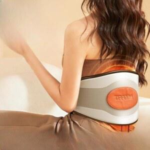 소형안마기 복부 허리 안마벨트 신기 온찜질 온열 온열기능 흡착식 충전식 위장운동