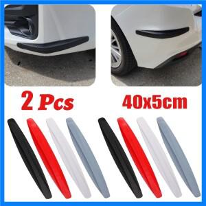 2Pcs 자동차 범퍼 보호대 스트립 충돌 방지 스티커 가드 코너 스크래치 바디 액세서리