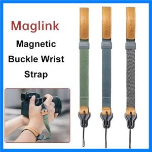 Maglink 카메라 핸드 스트랩 용 조정 가능한 빠른 자기 버클 릴리스 손목 Sony Canon Nikon Fuji DSLR 미러