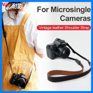 카메라 숄더 스트랩 레트로 마이크로 싱글 Canon R8 R50 Nikon ZFC Sony A6300 Fuji XT5 XA7 액세서리에 적