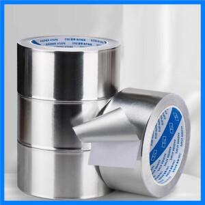 알루미늄 호일 테이프 고온 방지 방수 단열 주석 호일 수리 누출 방지 씰링 자체 접착 테이프