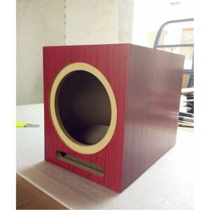 스피커통 8인치 작은 고출력 DIY커버 우퍼 가죽 모니터스피커 나 사운드 스피커 피커