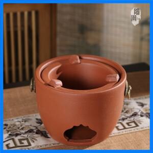 티팟 워머 쿵푸 차 스토브, 숯 발사 알코올 클레이 오븐, 가정용 휴대용 버너, 숯화로 냄비 세트