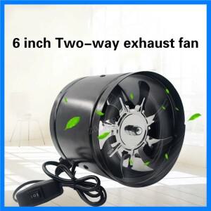 주방 변기 배기 팬 루버, 6 인치 파이프 선풍기, 공기 환기 천장 부스터 냉각 장치, 150mm