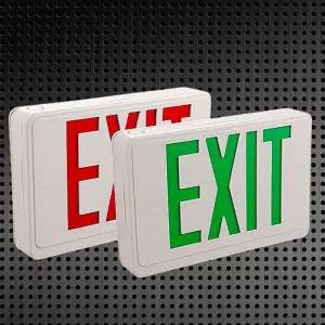 유도등 비상등 exit 피난구 대피 출구 화재 안전 표지 경보 비상구 시설물 소방