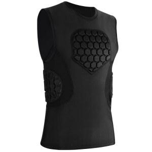 미코시 야구 가슴 보호대, 축구 패딩 압축 셔츠, 갈비 보호대 심장 라크로스 & 골키퍼용 흉골 보호 셔츠