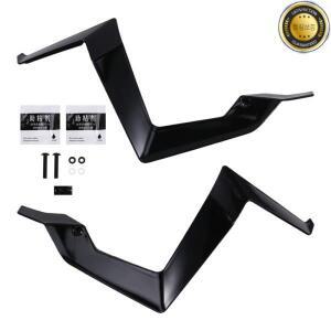 2025년형 혼다 X-ADV 750 에어 디플렉터 오토바이 액세서리 사이드 윈드쉴드 레그 페어링 블랙