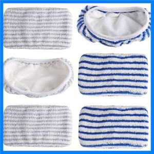 Rowenta Clean & Steam용  패드 ZR850002 RY7/RY8, 바닥 청소 및 문지르기용 극세사 천