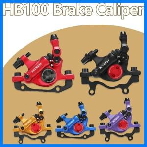 ZOOM XTECH HB100 MTB 유압 디스크 브레이크 캘리퍼스, 전방 후방 160mm 접이식 풀 와이어, 자전거 세트용