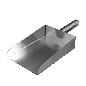 사각 스쿱 대형 곡물 소형 원두 업소 스테인리스 공장 손삽 주걱
