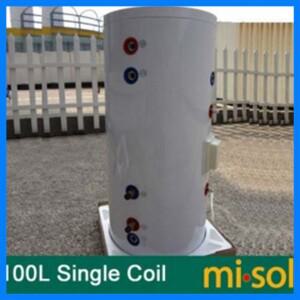 Misol 가압 태양열 온수기 탱크, 구리 코일 포함, 220V 100 리터