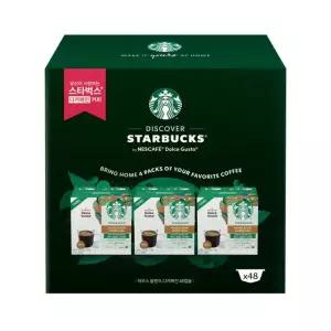 스타벅스 돌체구스토 캡슐 48입 화이트/디카페인 디카페인