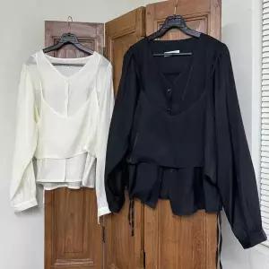 빅사이즈레이어드 U029L503 디렉팅뷔스티에블라우스 LT (32371088A)