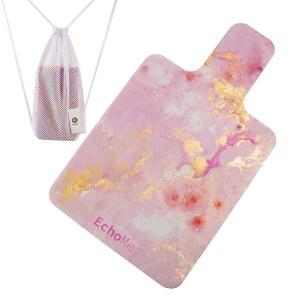 리포머용 에코메 필라테스 매트, 미끄럼 방지 타월, 메쉬 백으로 휴대 가능