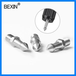 사진 액세서리 3 pcs 3/8 1/4 m8 인치 카메라 삼각대 스파이크 교체 부품 gitzo benro monopod 용 발 나사