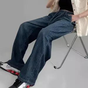 [신상오픈런]여성 스트랩 와이드핏 빅사이즈 여름 청바지 (39114991)
