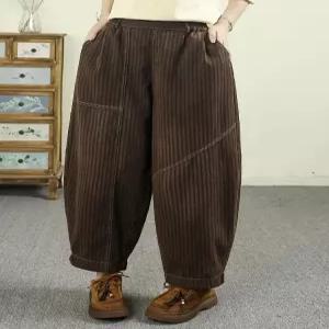 율랑팡 바지 여친 데님 가을 청바지 배기팬츠 일자핏 스트라이프 년 스크래치 캐쥬얼 9부 HO3