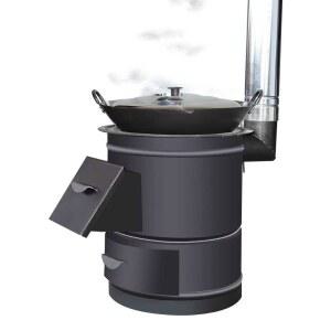 드럼통 가마솥 화덕 솥뚜껑불판 업소용 그릴 30cm 시골 솥걸이 솥뚜껑 숯불난로 철문