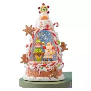 크리스마스 트리 소품 아이디어 오르골 선물 무드등 인테리어 마차 장식