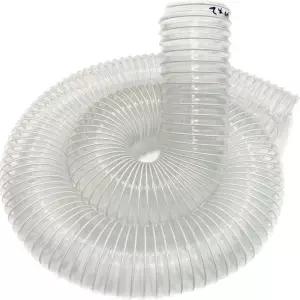 PVC 집진 자바라 10m 덕트 파이프 호스 플렉시블 투명 내경 배수 주름관