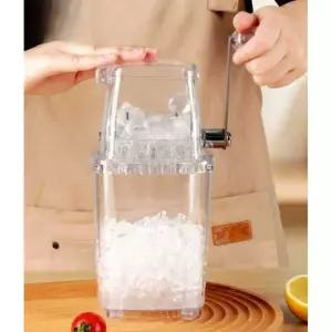 얼음파쇄기 얼음분쇄기 얼수기 빙수기 스텐) 눈꽃 단일상품(304 수동