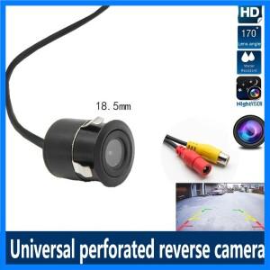 미니 CCD 18.5mm 자동차 광각 보안 후방 주차 카메라 캠, 드릴 포함, 무료 배송