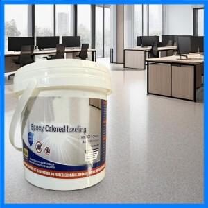 바닥 코팅 에폭시 컬러 샌드 바닥 페인트 고광택 대리석 효과 미끄럼 방지 방수 샌드 컬러 목재 콘크리트