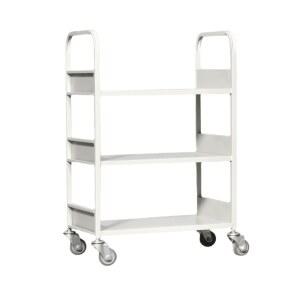 북트롤리 책수레 도서관카트 운반 서점 트레이 바퀴달린