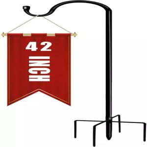 GATSUNS 야외 42인치 정원 새 모이통을 위한 갈고리 꽃바구니 식물 화분 태양광 랜턴 라이트 윈드 차임