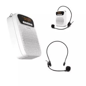 강의용 유선 앰프 휴대용 행사 마이크 가이드 수업용