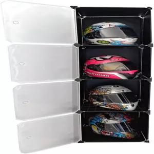 오토바이 헬멧 보관함 축구 자전거 야구 헬멧을 위한 진열장 정리