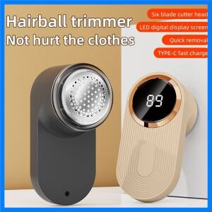 LED 디스플레이와 가정용 헤어 볼 트리머 충전식 전기 린트 리무버 Hairball Fizz Fluffs 의류 면도기