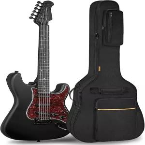 IBVIVIC 일렉트릭 베이스 기타 가방 먼지 커버 방수 듀얼 조절식 어깨끈 케이스 긱백 패딩 없음 전용