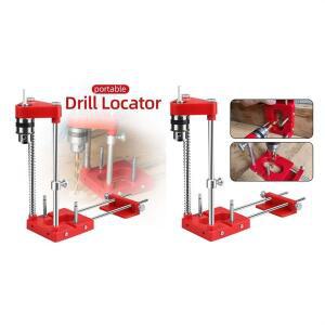 플래시&딜 {목공 드릴 로케이터 지그 펀치 홀더 가이드 고정 장치(스케일 정밀 포지셔너 포함)