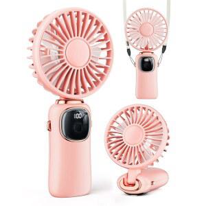 콜드스카이 휴대용 핸드헬드 LED 메이크업 3인치 책상 배터리 접이식 여성용 5개 래시 90 스피드 1개 베이스 4000MAH 데스크 소형 작동하는 디스플레이로