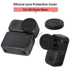 DJI호환 Osmo Nano 용 Sunnylife 실리콘 렌즈 보호 커버 안티 드롭 방진 케이스 경량 캡 카메라 액세서리