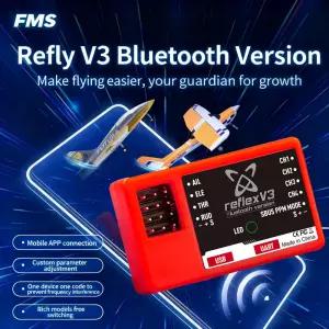 리플렉스 V3 비행 컨트롤러 자이로 안정기 원격 제어 RC 항공기 FMS 워버드 고정 기능 드론 헬리콥터