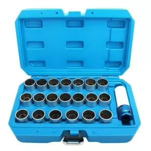 호환 락너트 폭스바겐 세트 휠볼트 제거공구 육각 소켓 휠락 리무버 분해