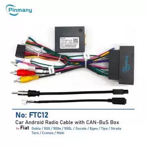 피아트 도블로 500 두카토 에지아 스트라다 토로 아르고 크로노스 모비용 차량 라디오 케이블 FTC12 전원