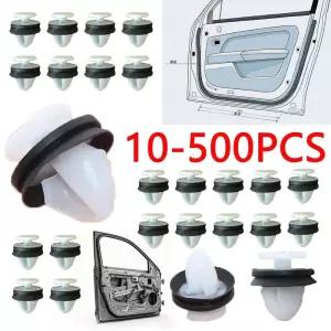 푸조 206 207 208 307 308 407 807 1007용 10-500X 자동차 내부 트림 도어 패널 카드 고정 클립 리테이너