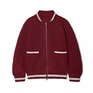 [매장정품] 파르티멘토 스타디움 니트 자켓 레드 PYN-2512 RD