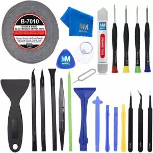 아이폰 아이패드 삼성 태블릿 노트북 닌텐도 등과 호환되는 MMOBIEL 수리 도구 키트 - 정밀 드라이버 세트