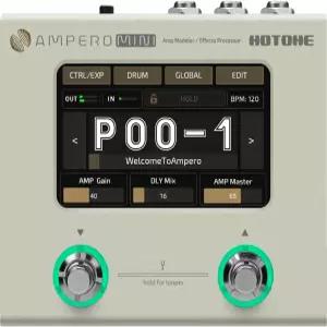 HOTONE 암페로 미니 MP50VN - 기타 멀티 이펙트 프로세서 터치 스크린 모델링 IR 캐비닛