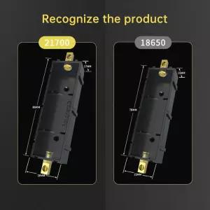 21700 18650 배터리 홀더 보관 솔더 프리 리튬 보관함 보조베터리 케이스 DIY Splicable 슬롯