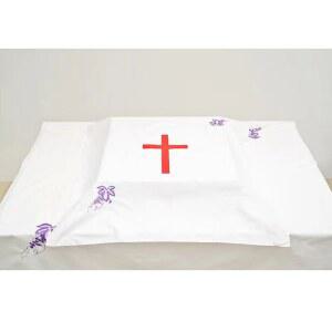 성찬보 성찬식 세례 세례식 뚜껑 접시 50cm 용품 두꺼운 성례 주전자 식탁보 천주교