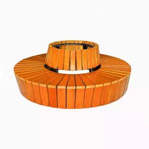 나무 원형 벤치 공원 쉼터 휴식 야외 가로수 정원 의자 라운드 카페 수목보호 둘레 외경