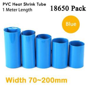 미터 새로운 이온 배터리 18650 70 200 PVC 필름 수축 튜브
